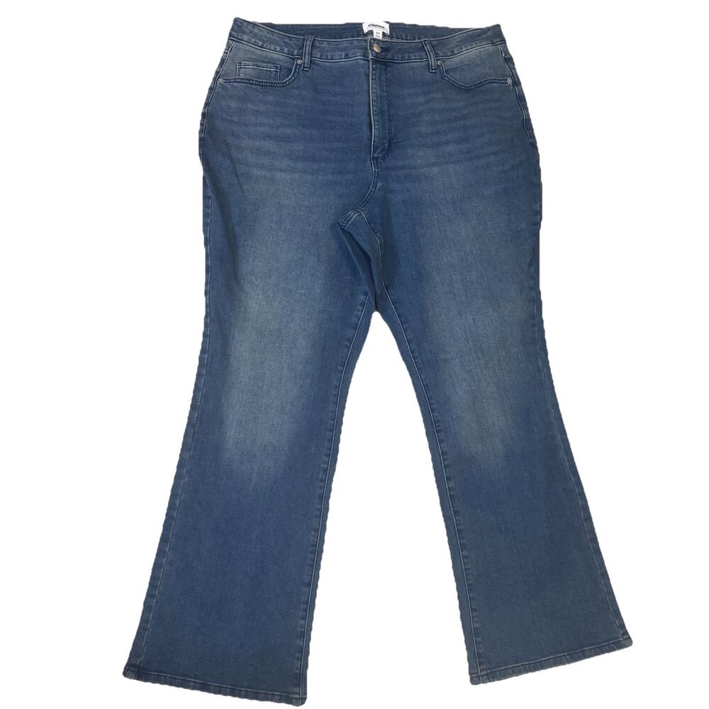 Sonoma Goods for Life Women's Bootcut Jeans Size 16W Dark Blue Denim Plus NWOT